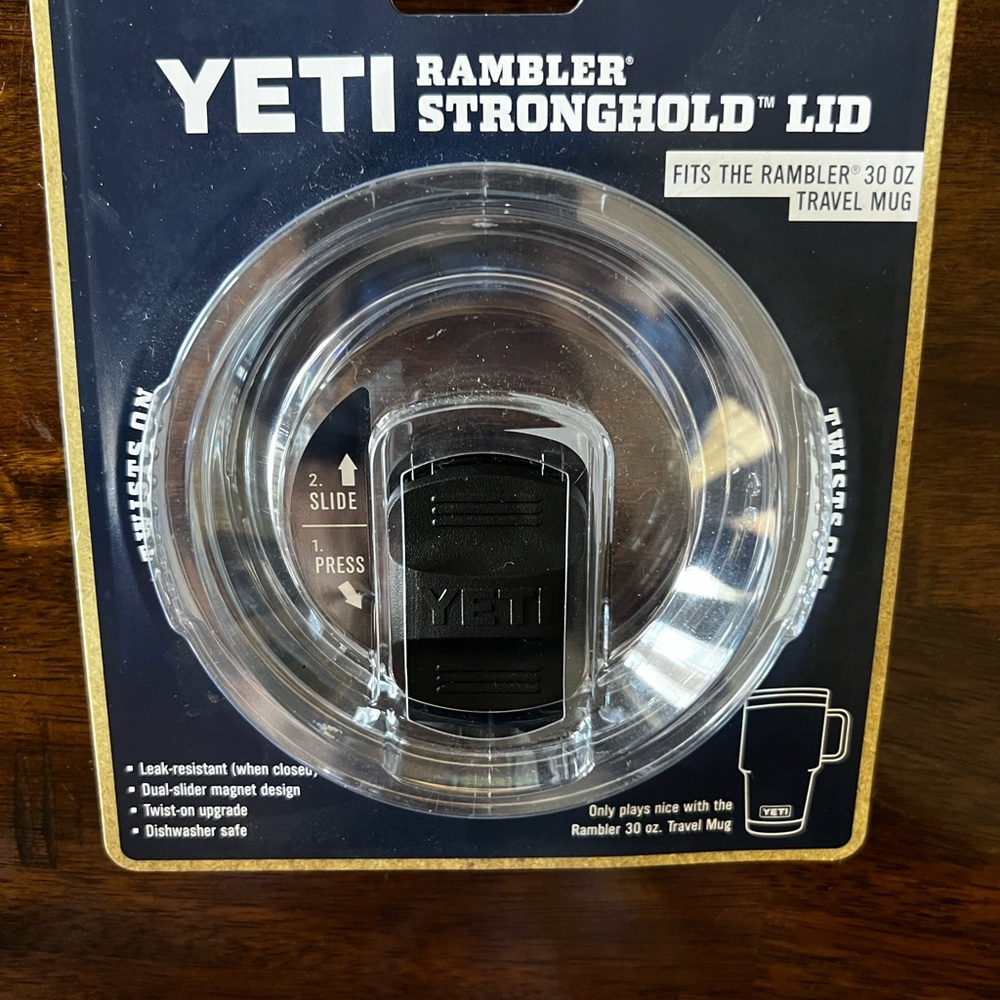 Yeti Rambler Stronghold Lid for 30oz Travel Mug - Picture 5 of 8